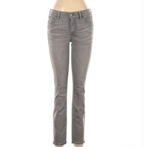 Gray J.Crew Skinny Jeans, Size 26